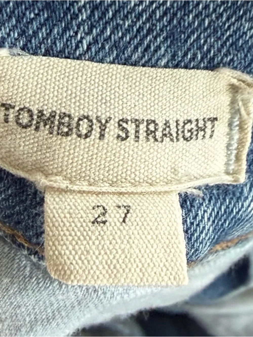 Madewell Tomboy Straight Women's Straight-Leg Jeans in Light Blue Wash